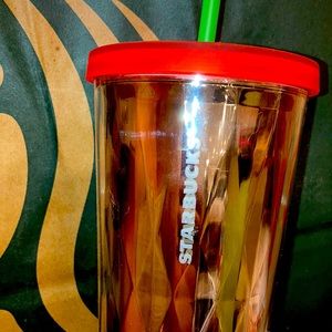 Starbucks metallic cold cup 2014
